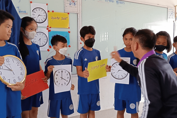 Cambodian Students in a Communicative Language Class (CLT)