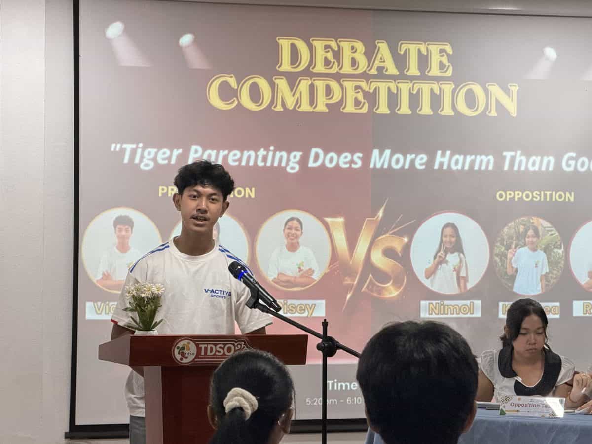 TDSO Mock Debate Competition Showcases Student Confidence and Active Learning at the TDSO Practice School